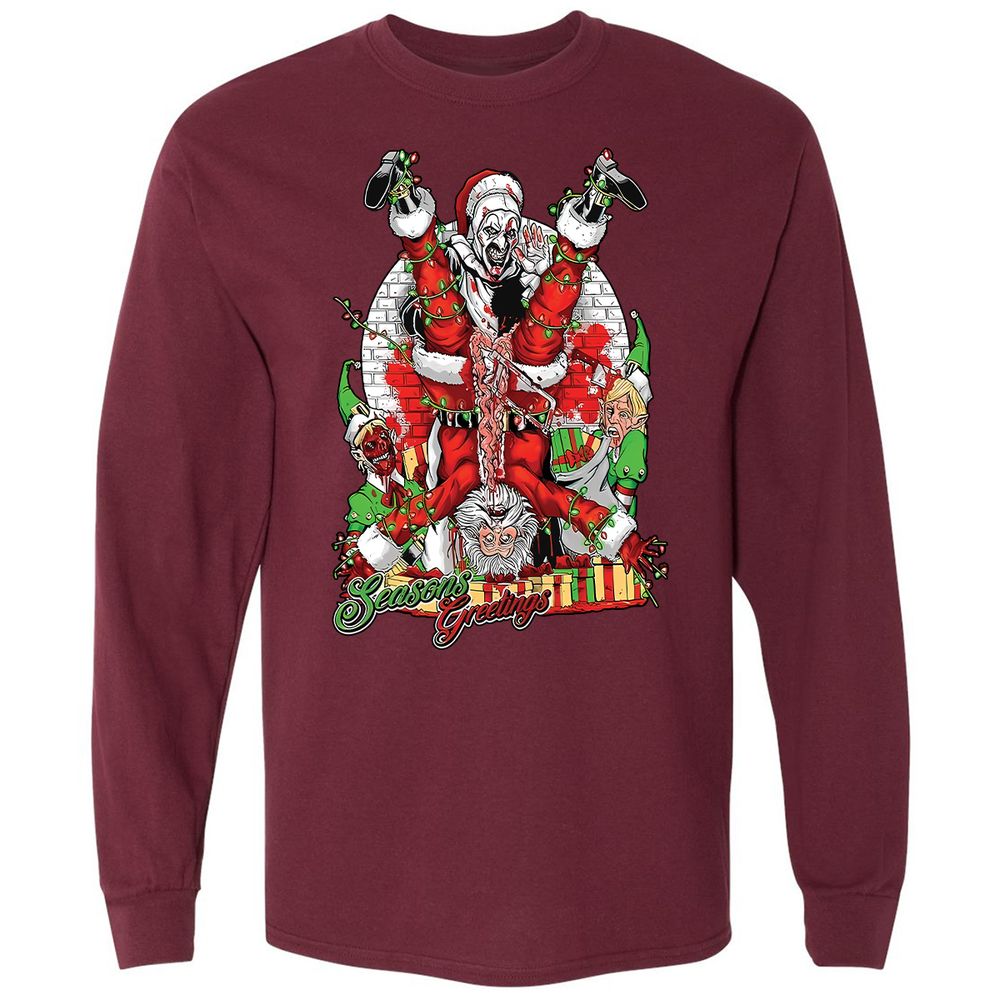 Seasons Greetings - Maroon - 11