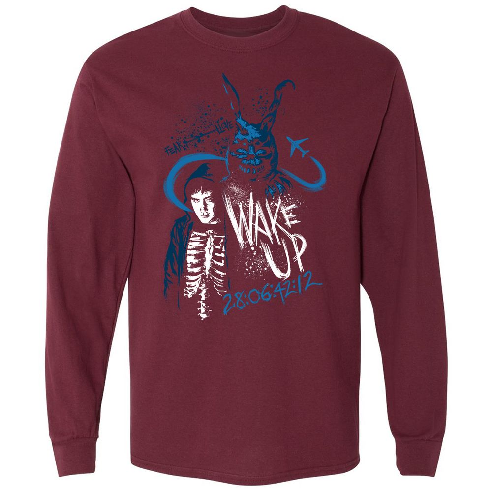 Long Sleeve T-Shirt - 3ZAKECK4 - Maroon - 11