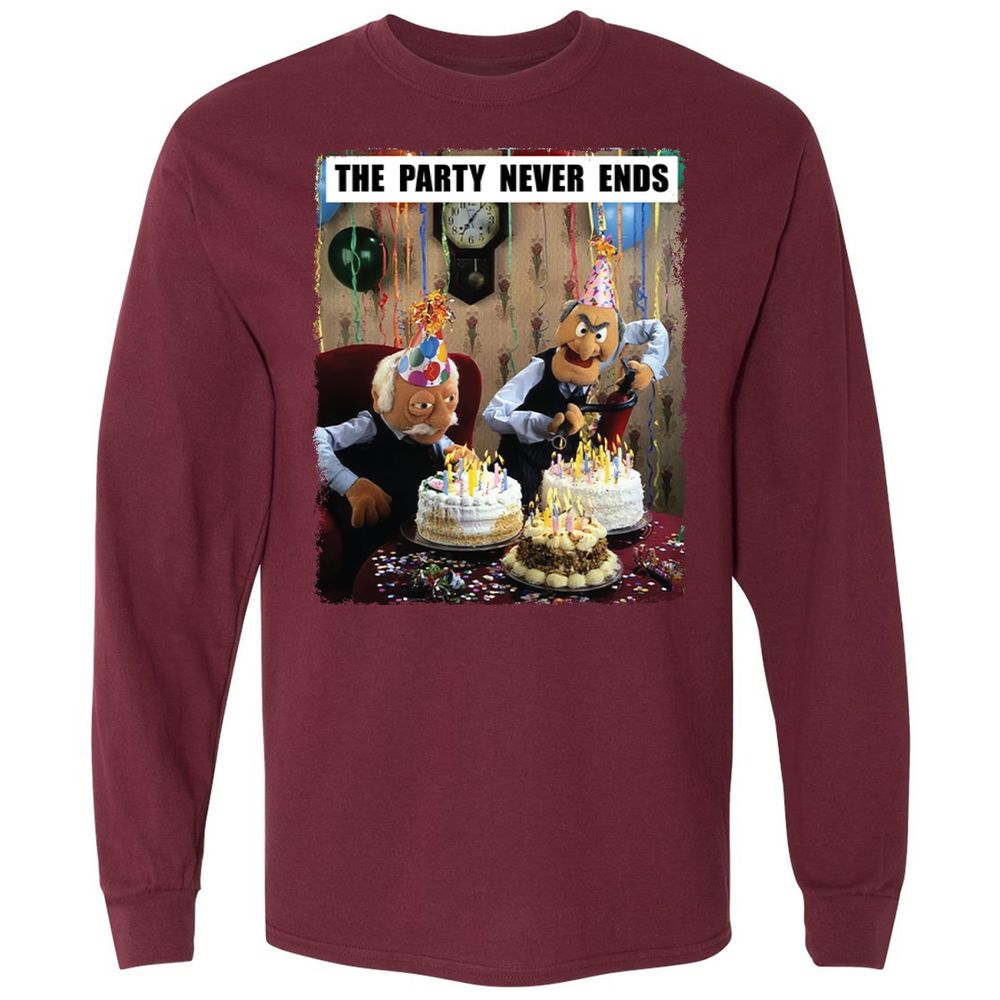 Party never ends - Maroon - 11