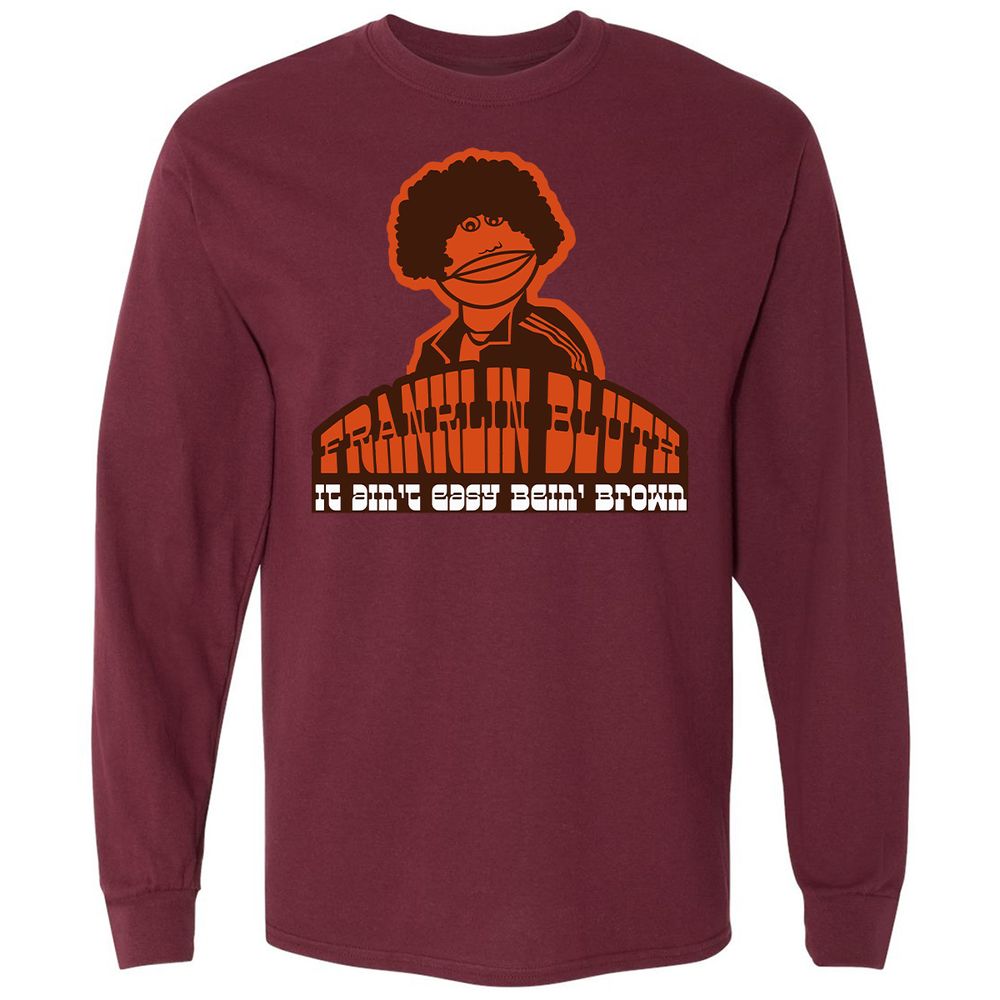 Long Sleeve T-Shirt - DN2ZS8FU - Maroon - 11