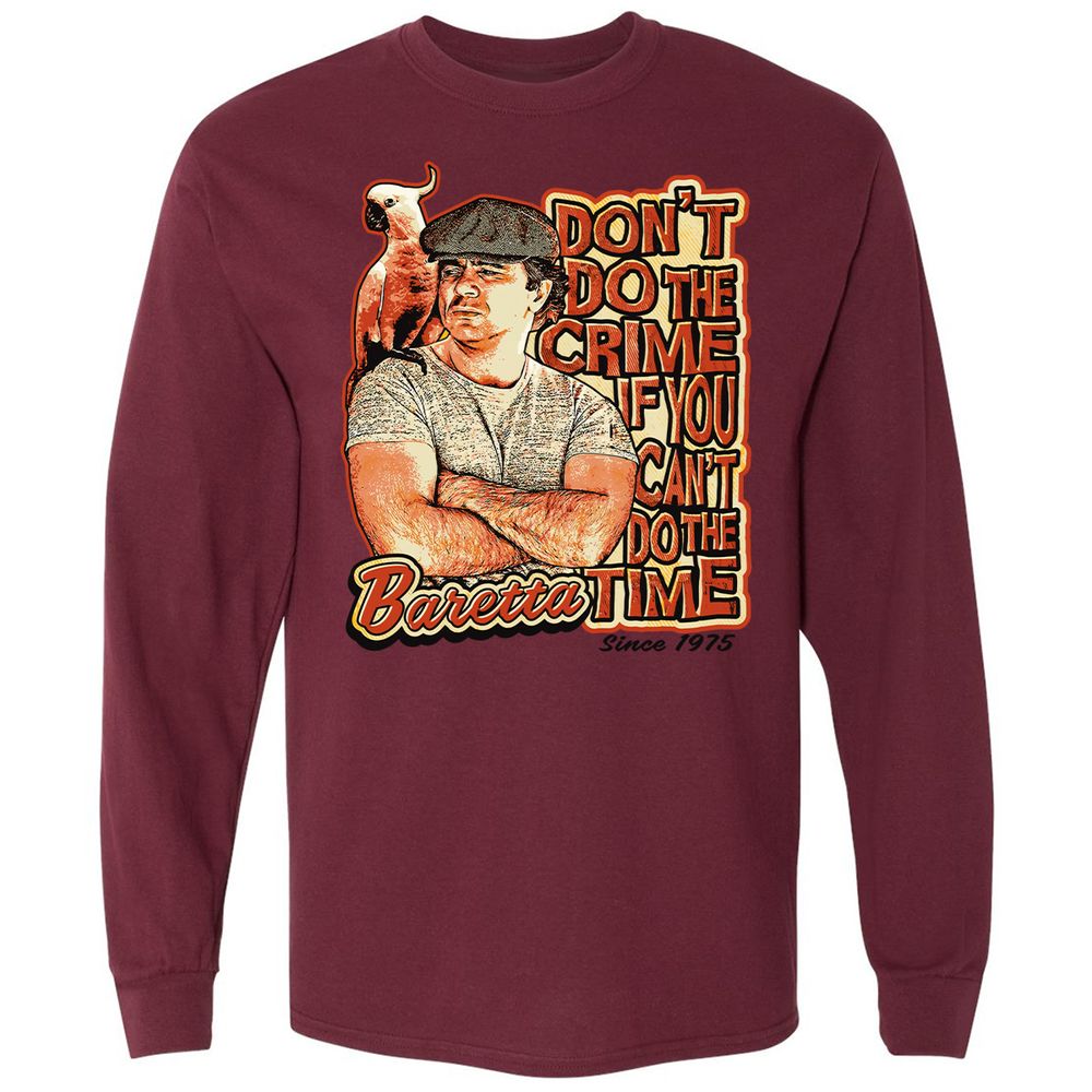 Long Sleeve T-Shirt - S779LQGZ - Maroon - 11