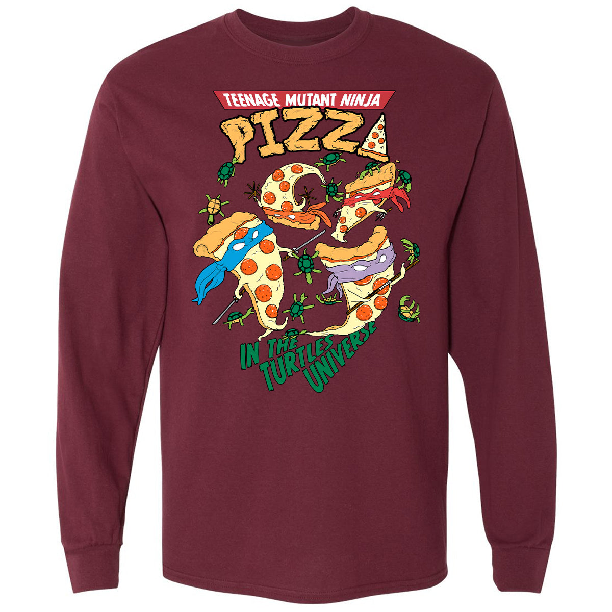 Long Sleeve T-Shirt - Q33WE7RH - Maroon - 11