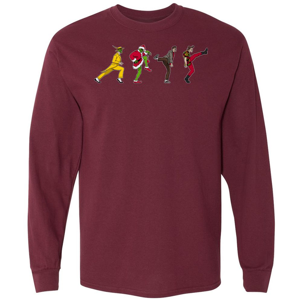 Long Sleeve T-Shirt - 3SBS6WGG - Maroon - 11