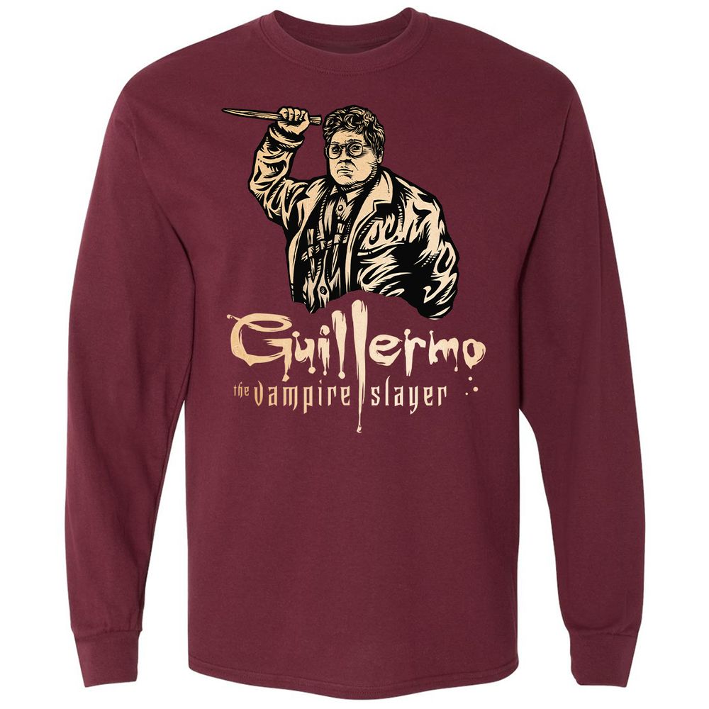 Long Sleeve T-Shirt - HSNNA1UT - Maroon - 11