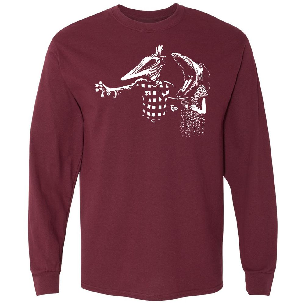 Long Sleeve T-Shirt - LZBL47T6 - Maroon - 11