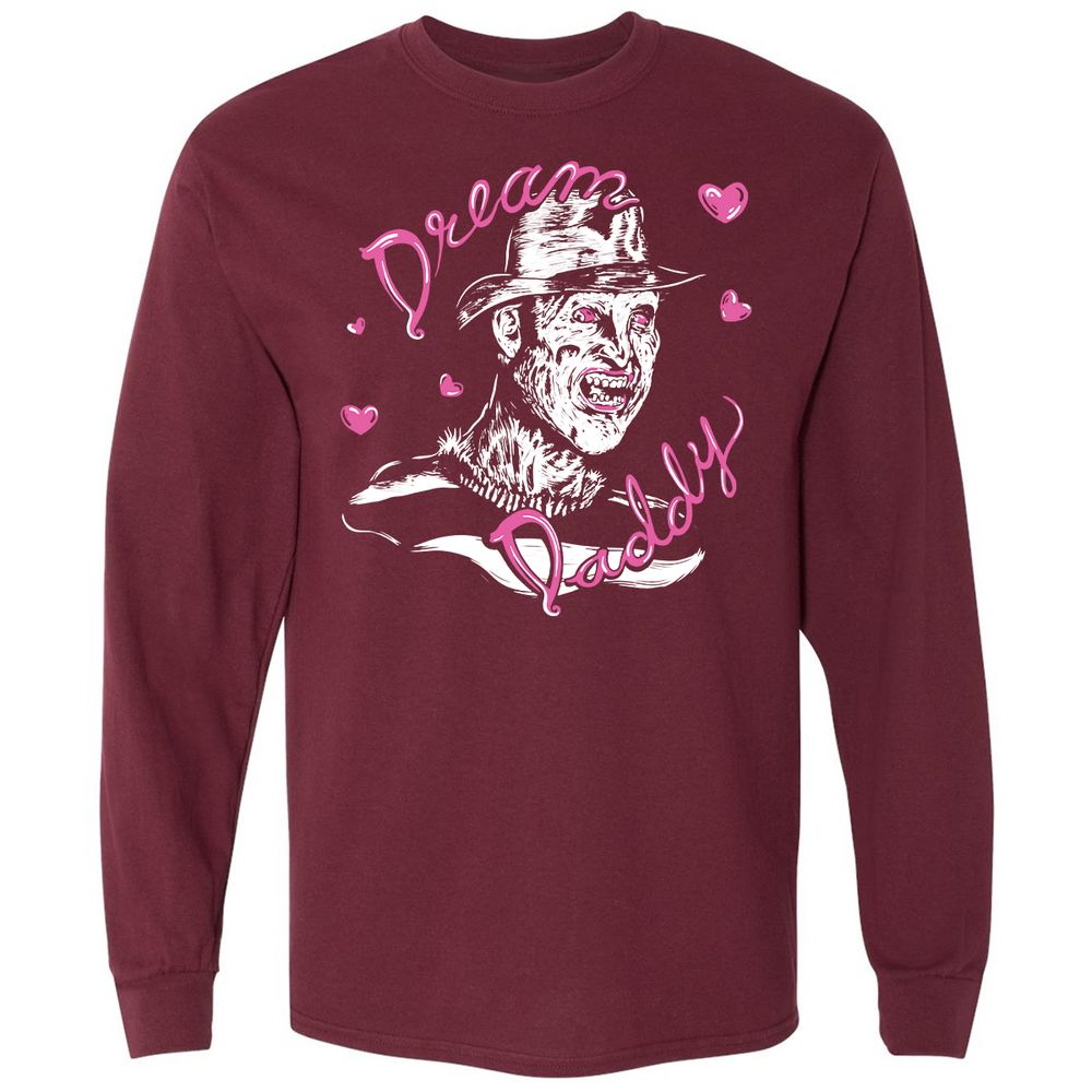 Long Sleeve T-Shirt - 9HLR6P3G - Maroon - 11