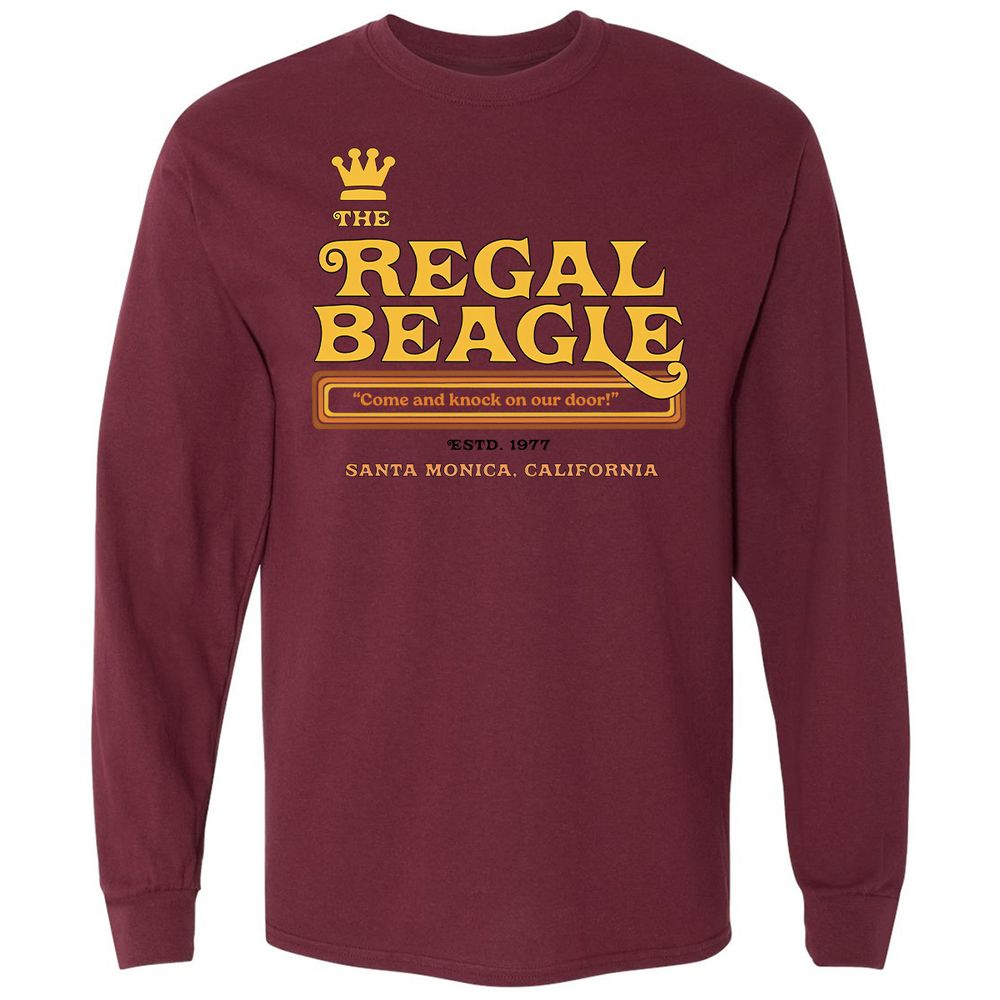 Long Sleeve T-Shirt - ZQLWCP33 - Maroon - 11