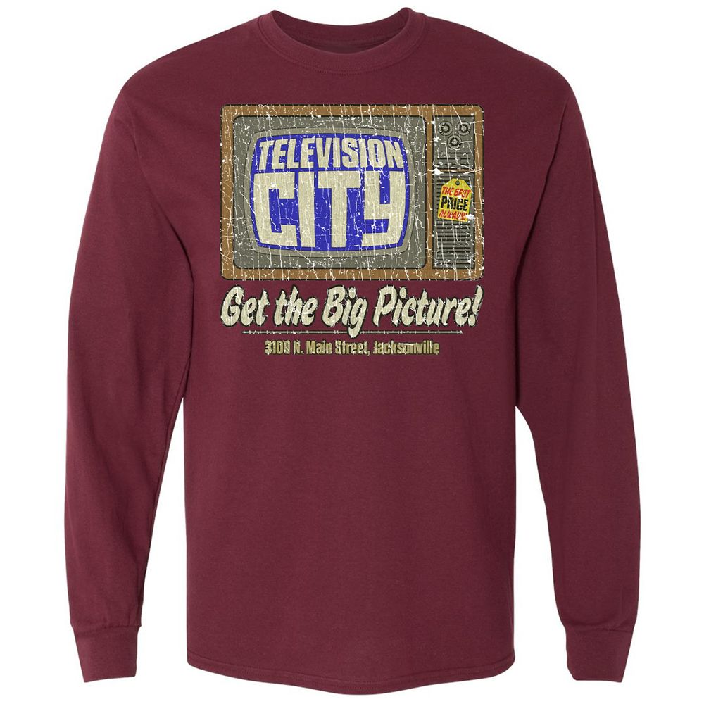 Long Sleeve T-Shirt - CU5LVM71 - Maroon - 11