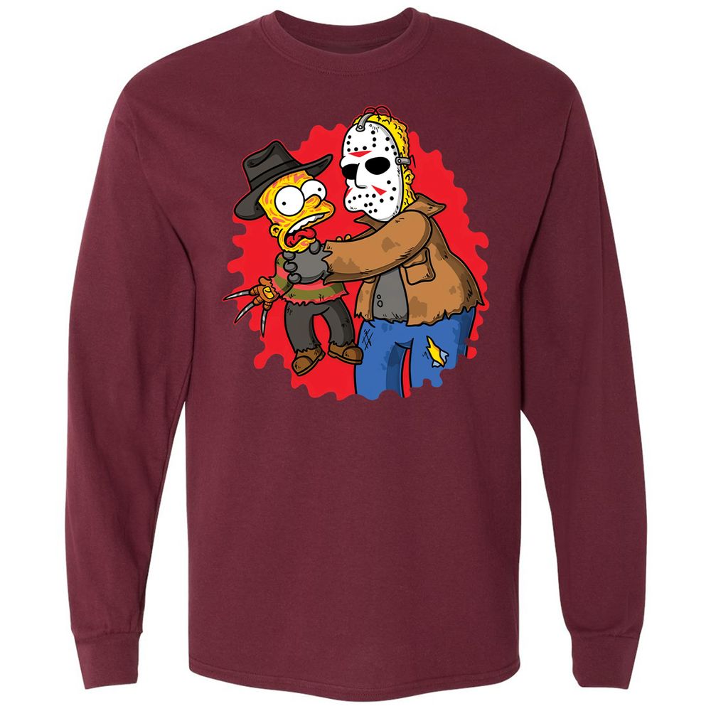 Long Sleeve T-Shirt - TAMD244U - Maroon - 11