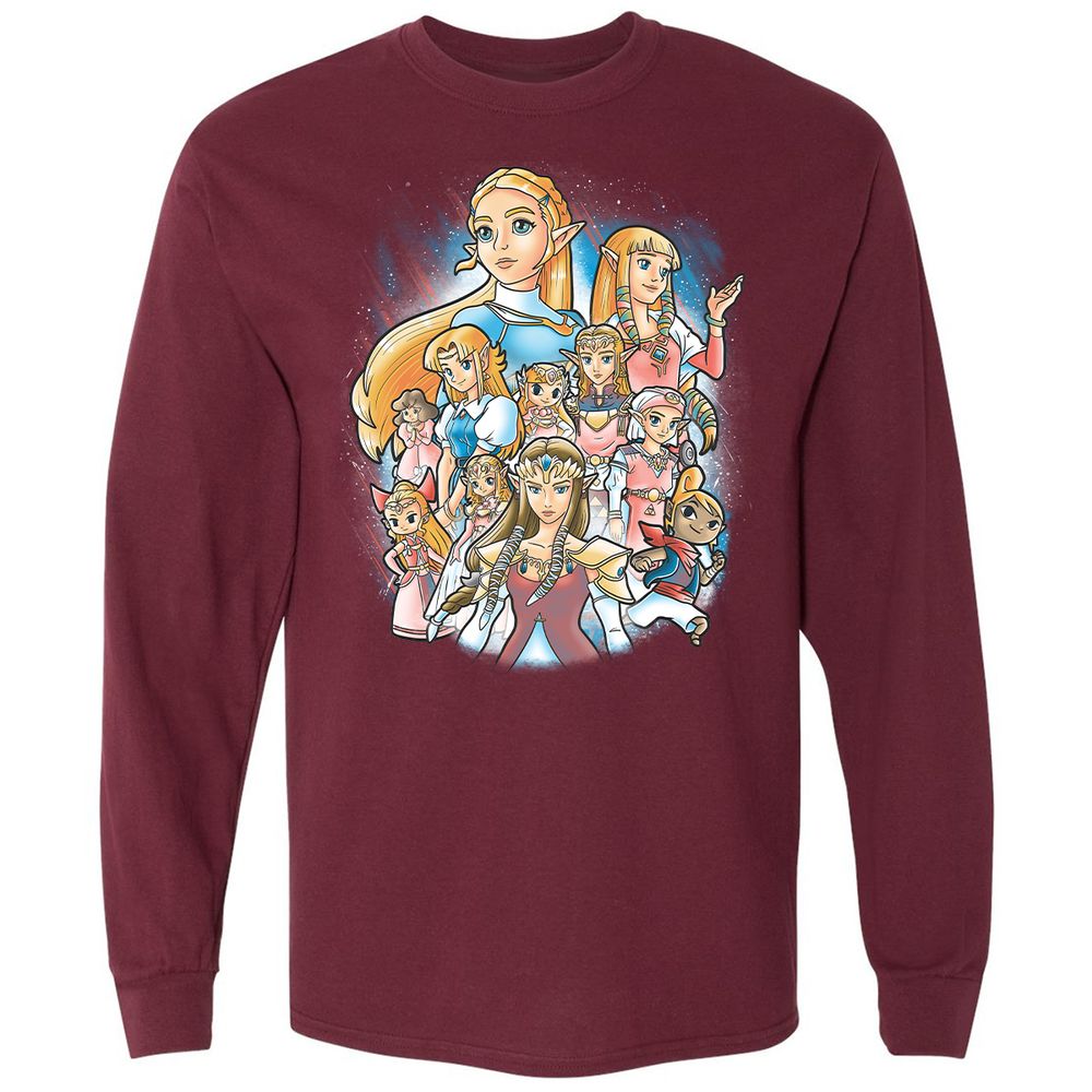 Long Sleeve T-Shirt - VTC21NDA - Maroon - 11