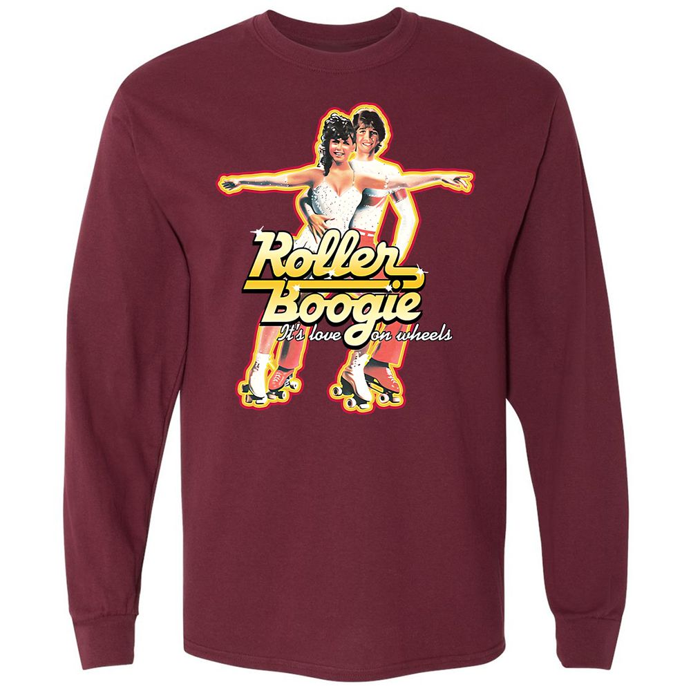 Long Sleeve T-Shirt - SZYJRVM6 - Maroon - 11