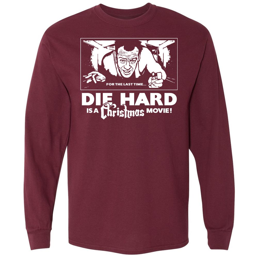 Long Sleeve T-Shirt - KNYW8Z1L - Maroon - 11