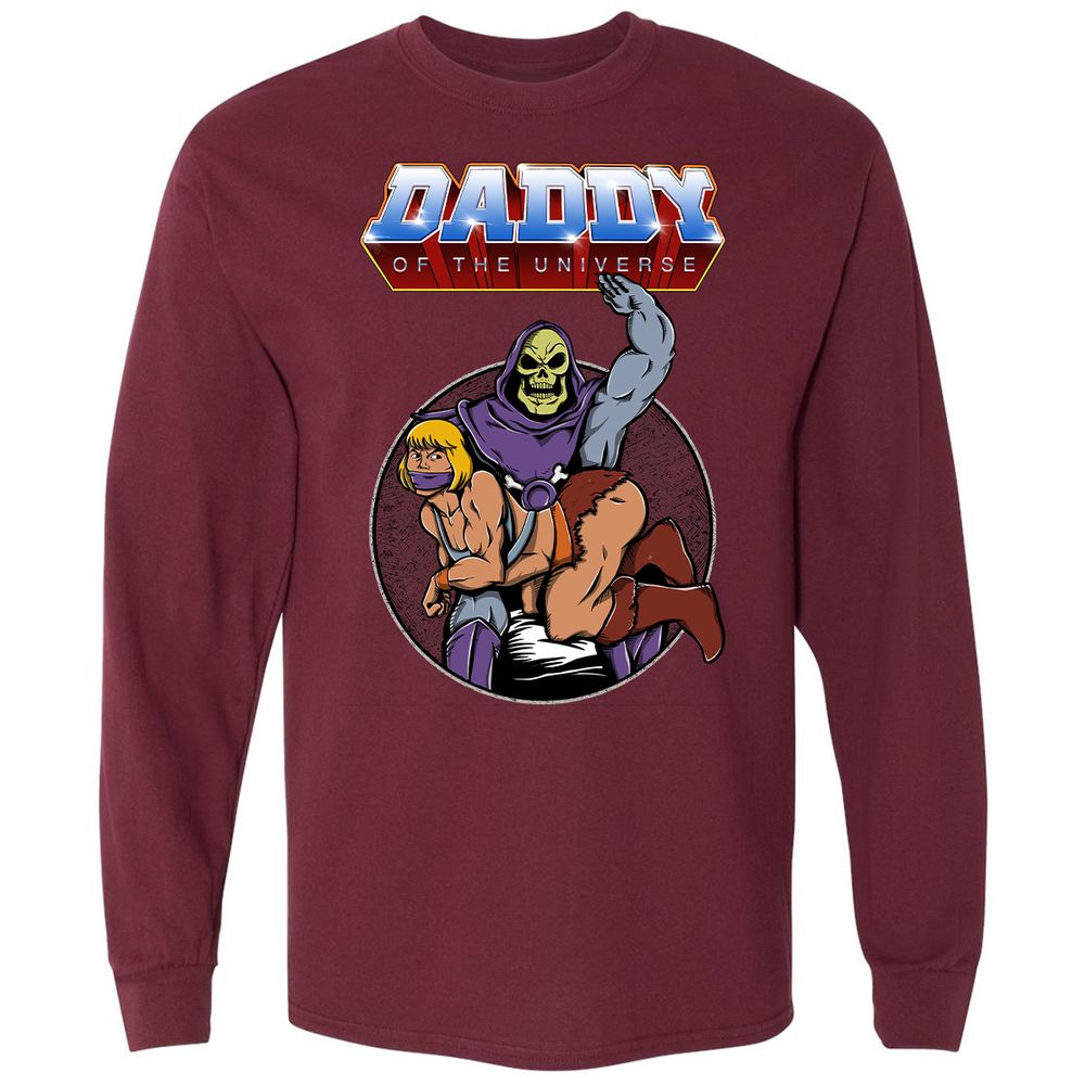 Long Sleeve T-Shirt - 2XRPK56R - Maroon - 11