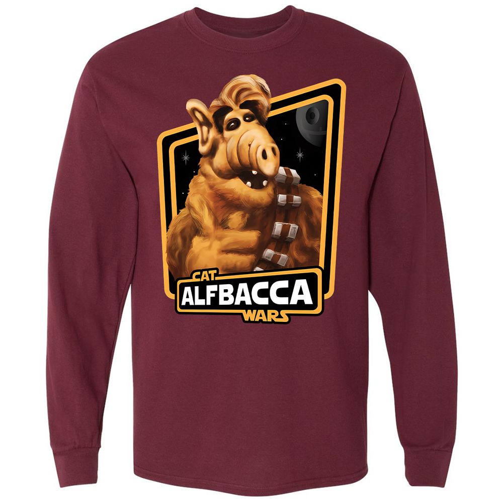 Long Sleeve T-Shirt - EL9HGYJY - Maroon - 11