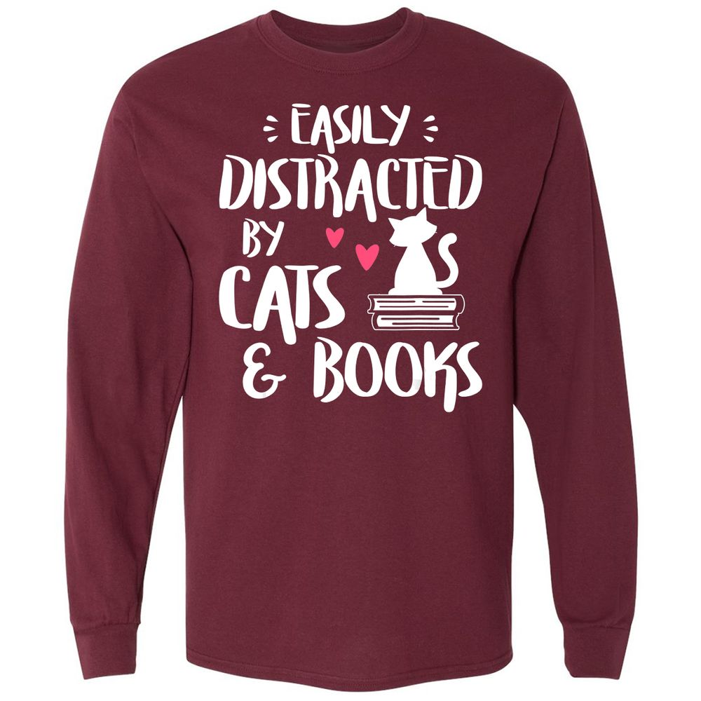 Long Sleeve T-Shirt - Z31C1P7T - Maroon - 11