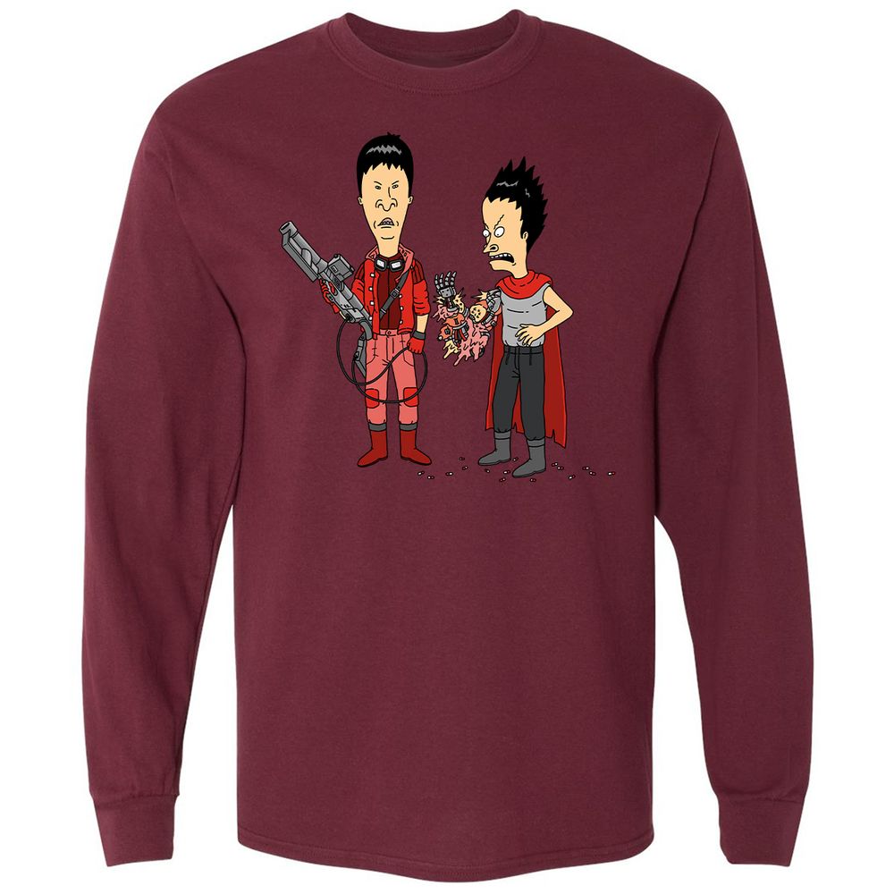 Long Sleeve T-Shirt - 95X5MBRJ - Maroon - 11