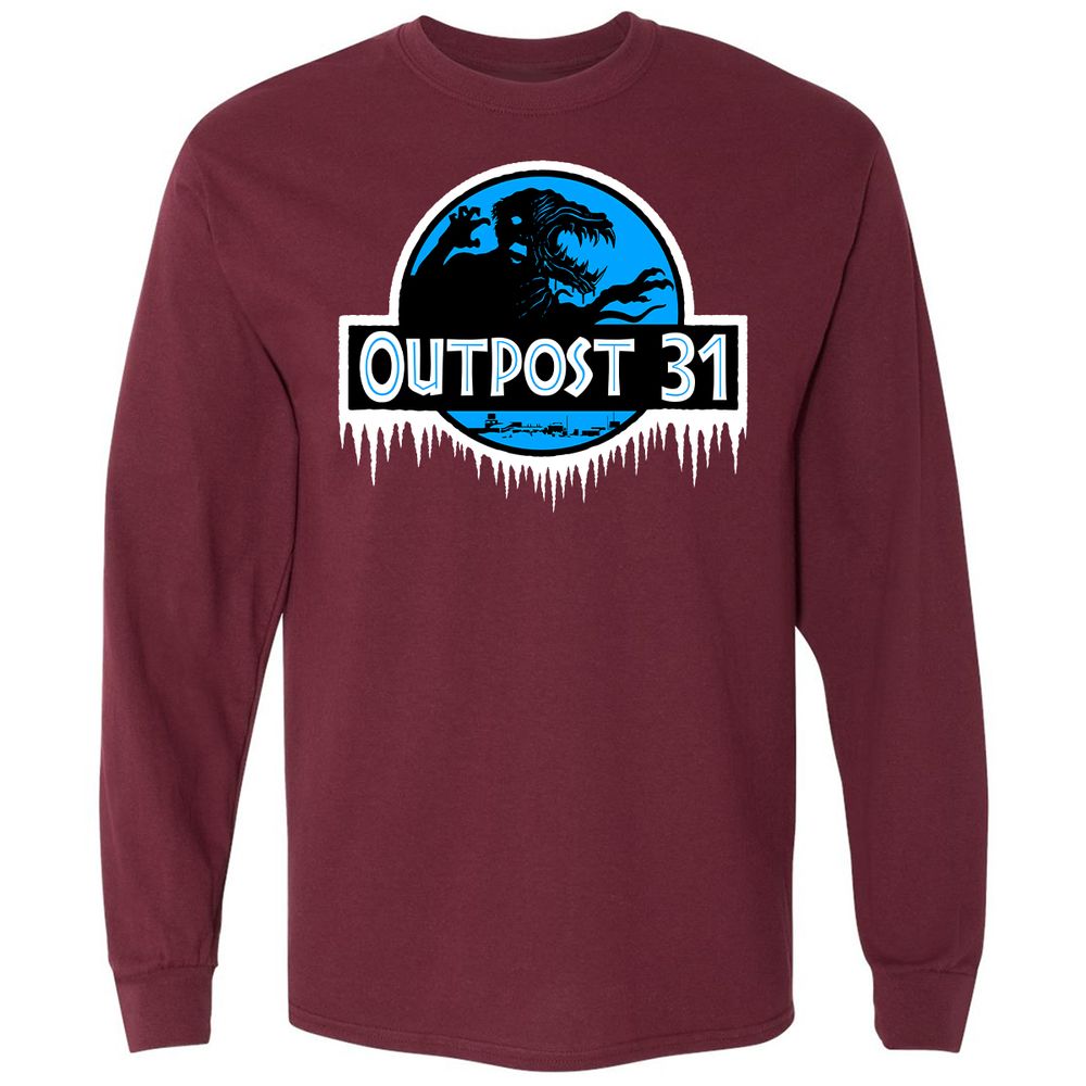 Long Sleeve T-Shirt - 3S12FM7Y - Maroon - 11