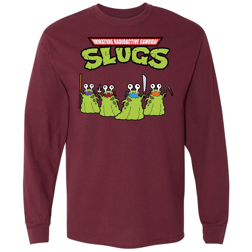 Long Sleeve T-Shirt - JQSBYBNL - Maroon - 11