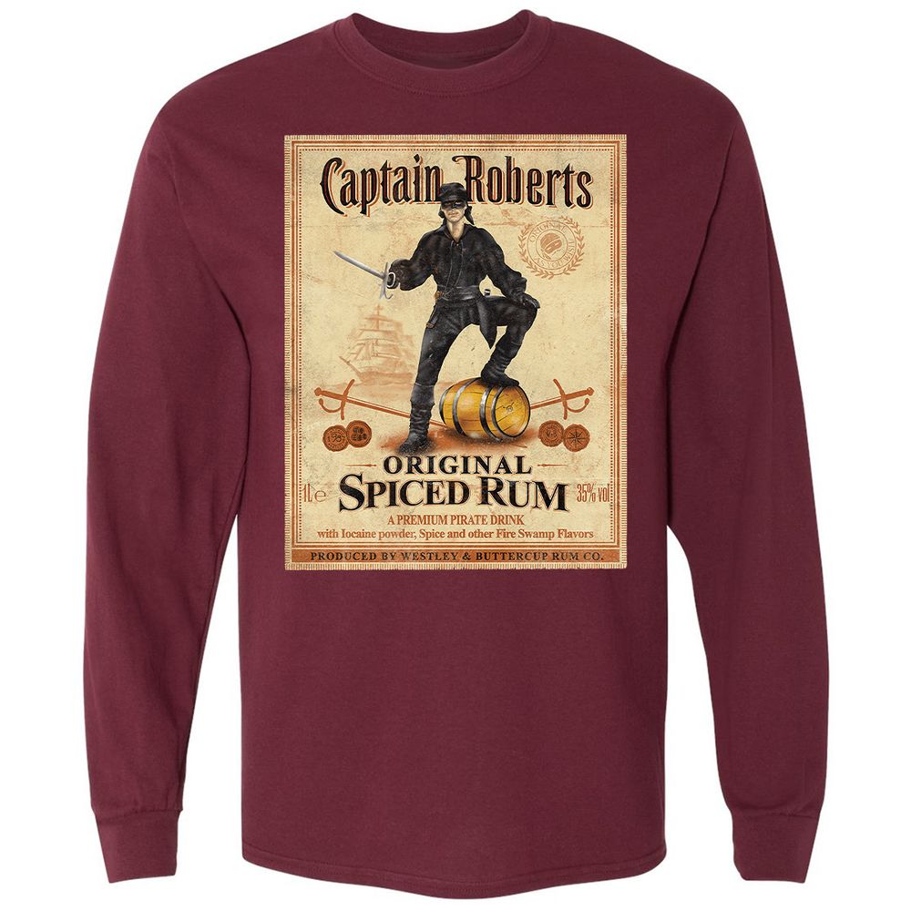 Long Sleeve T-Shirt - B7Z2YKNQ - Maroon - 11