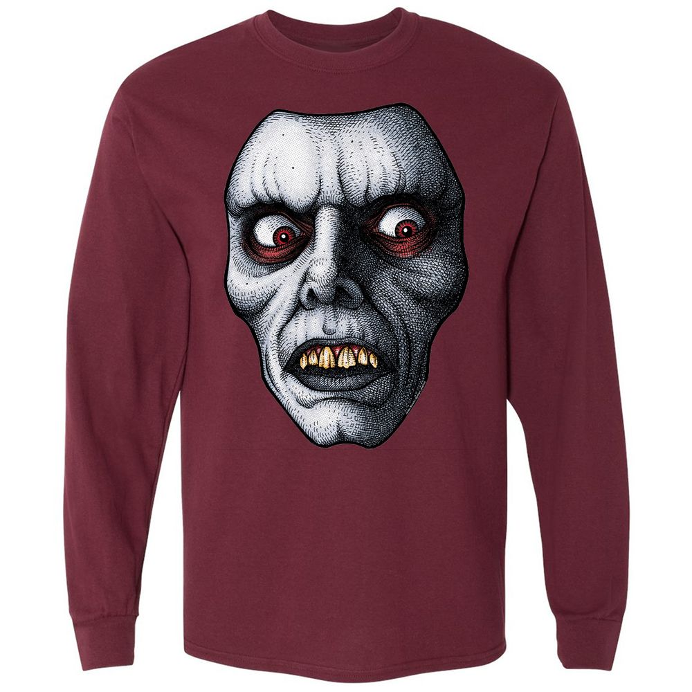 Long Sleeve T-Shirt - DFYZ2YAG - Maroon - 11