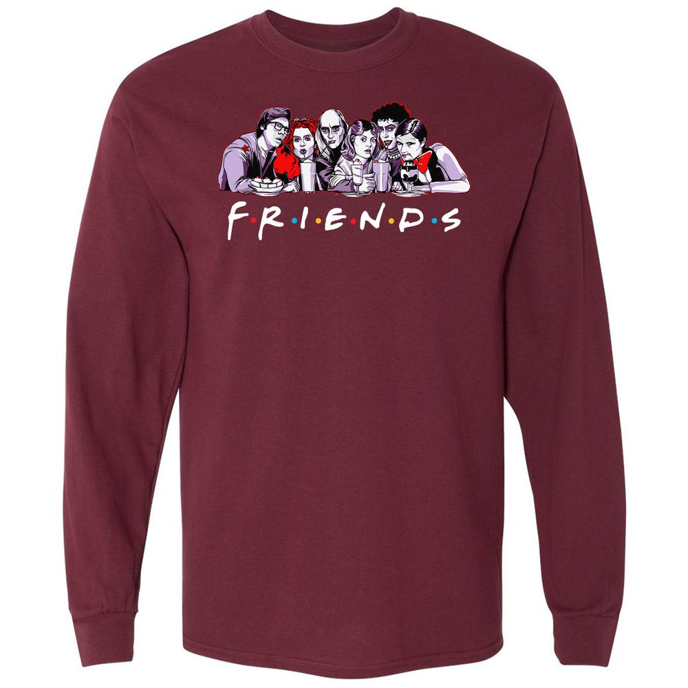 Long Sleeve T-Shirt - LFZ7S64K - Maroon - 11