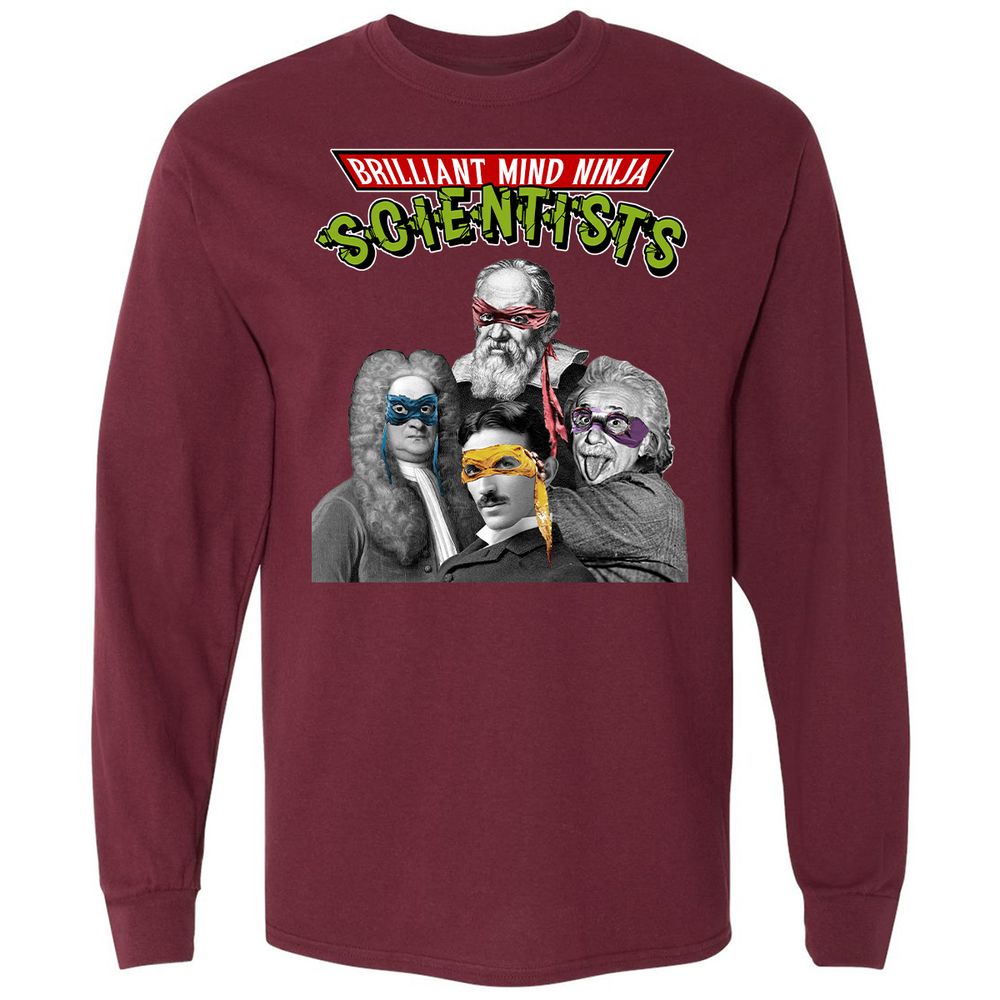 Long Sleeve T-Shirt - P5N7BFN6 - Maroon - 11