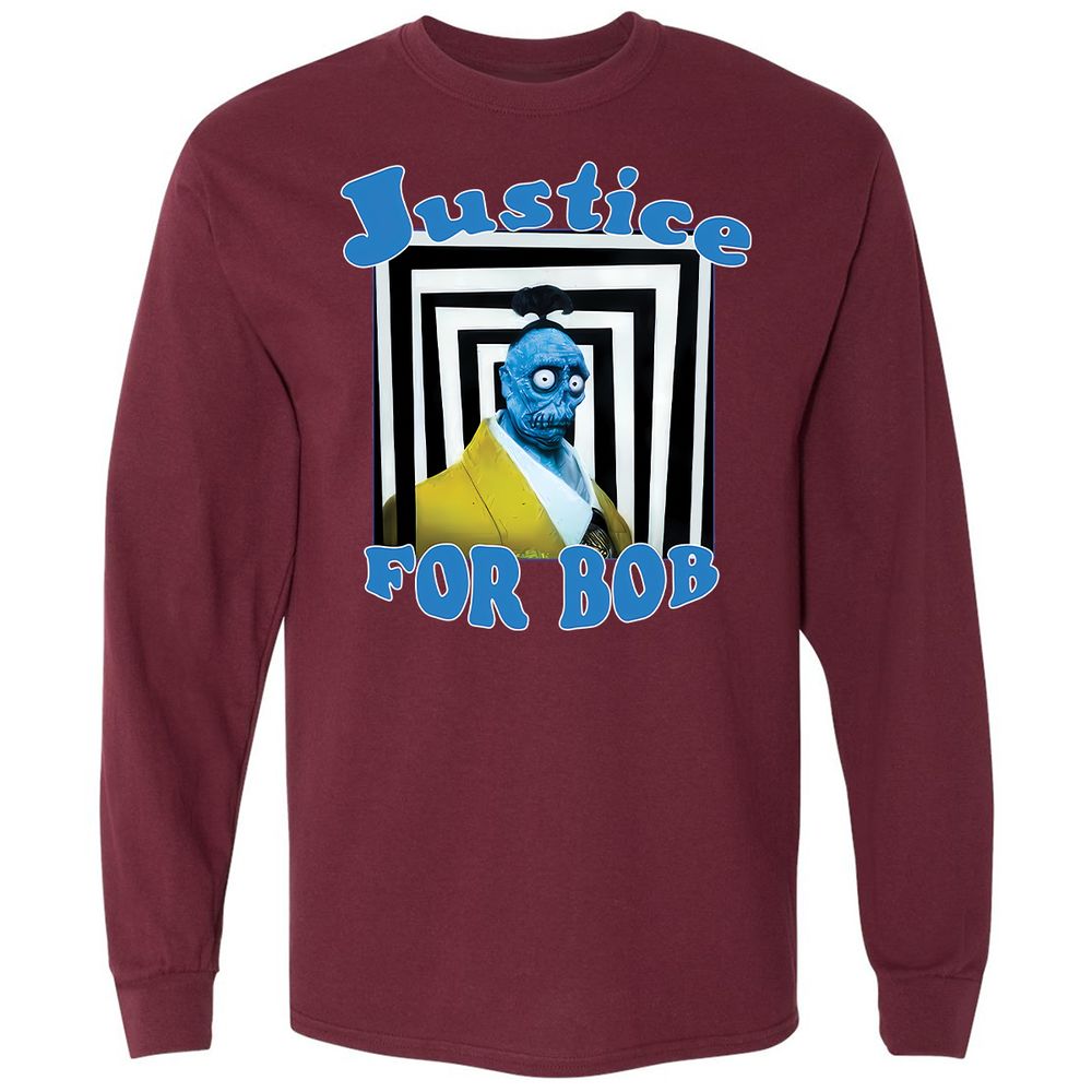 Long Sleeve T-Shirt - XAHFT6C6 - Maroon - 11