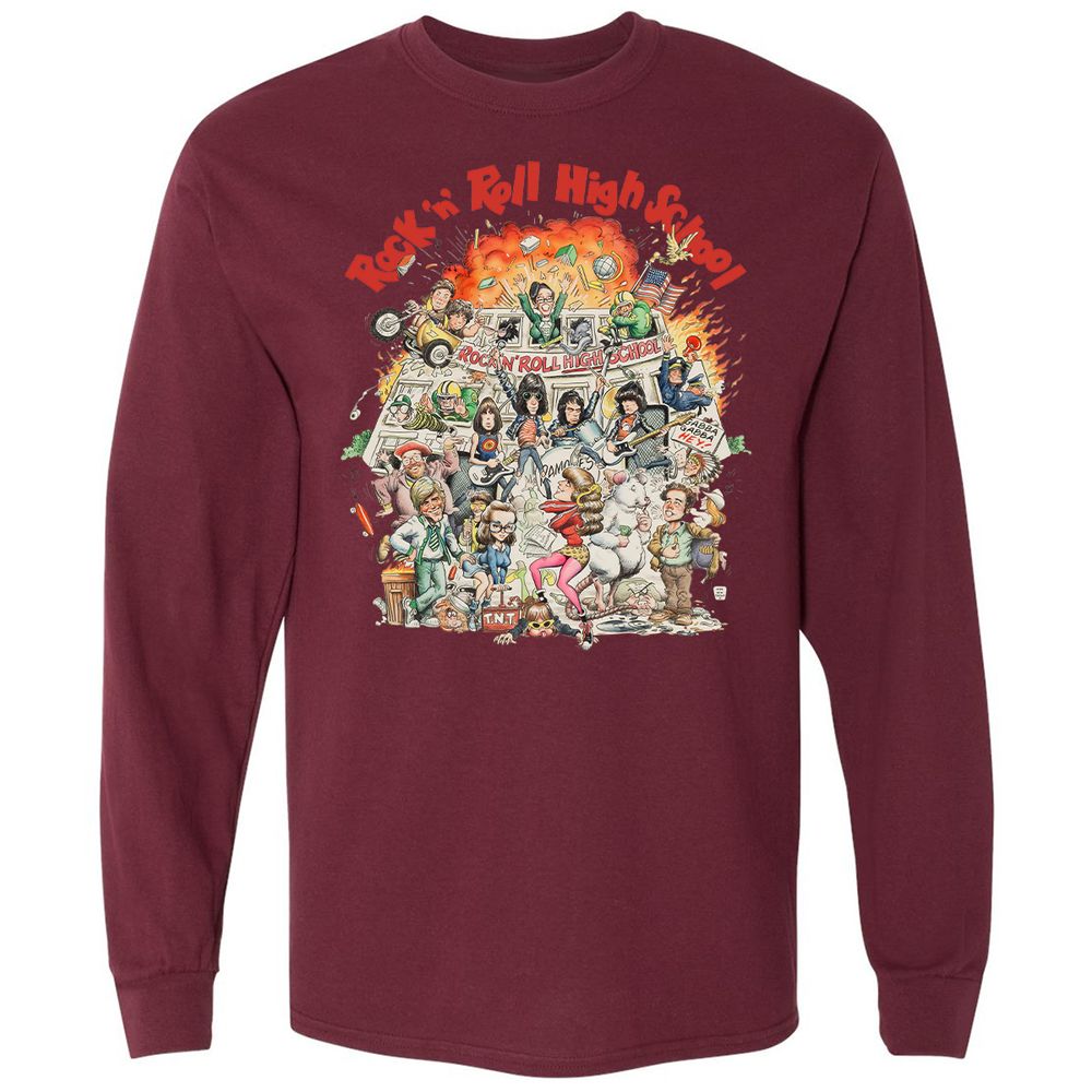 High School - Maroon - 11