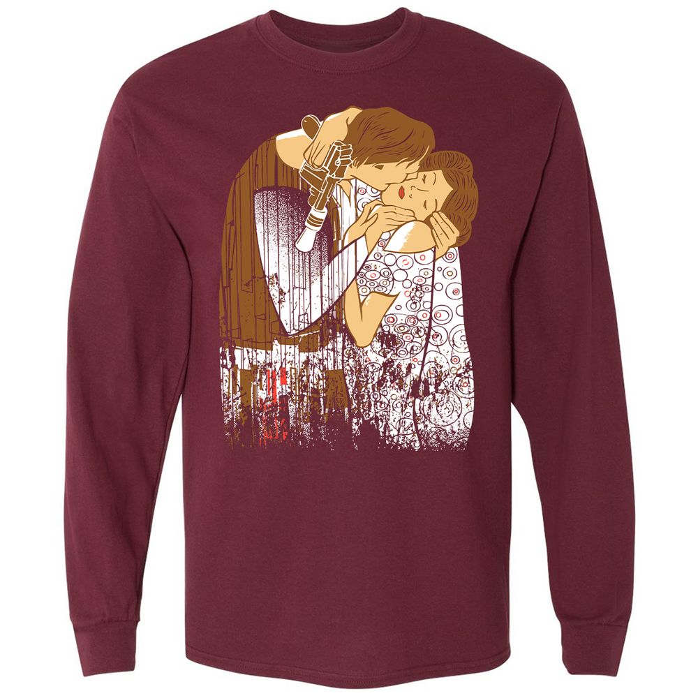 Long Sleeve T-Shirt - T59SDXEP - Maroon - 11