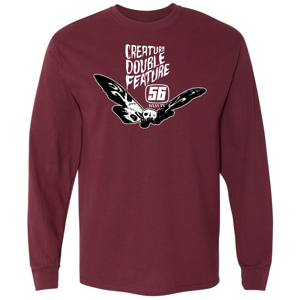 Long Sleeve T-Shirt - RJ6X3N8G - Maroon - 11