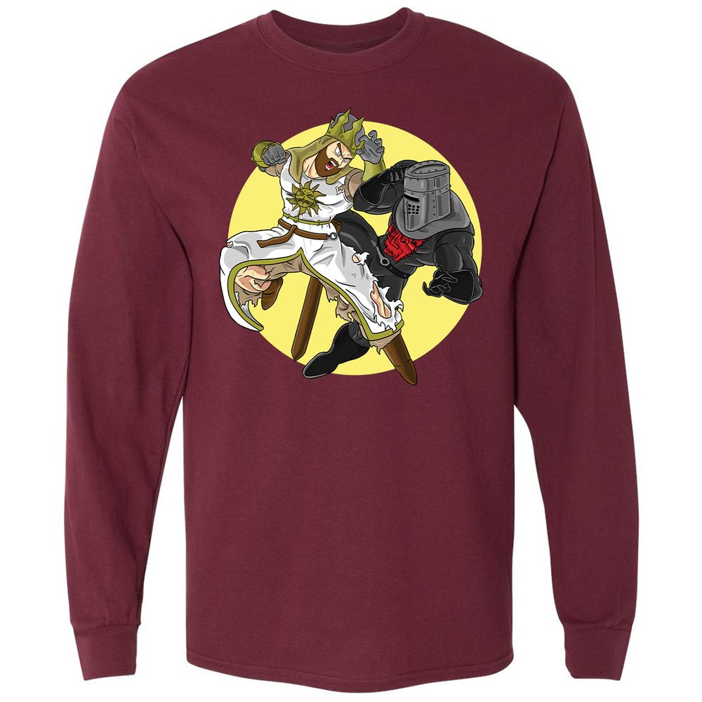 Long Sleeve T-Shirt - EH3XWNXP - Maroon - 11