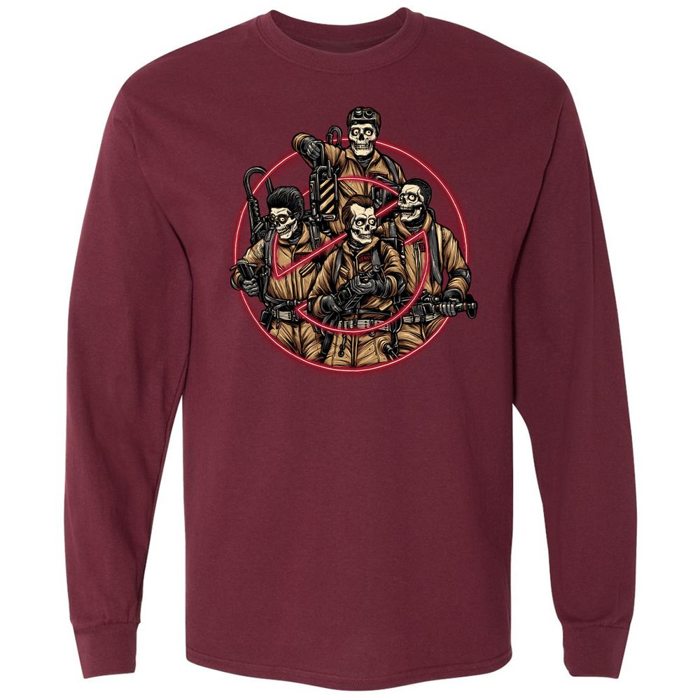 Long Sleeve T-Shirt - L6Y56B4A - Maroon - 11