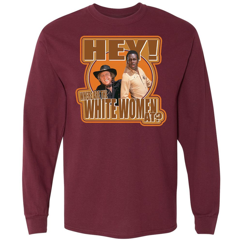 Long Sleeve T-Shirt - RD1K6DYW - Maroon - 11