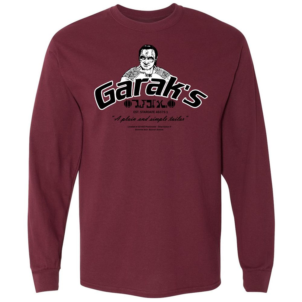 Long Sleeve T-Shirt - RS2X56SB - Maroon - 11