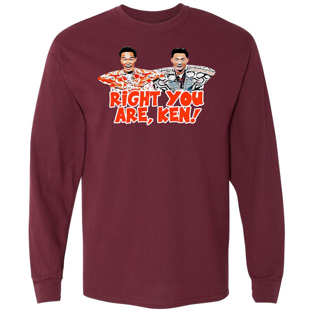 Long Sleeve T-Shirt - 2X3VP4F3 - Maroon - 11