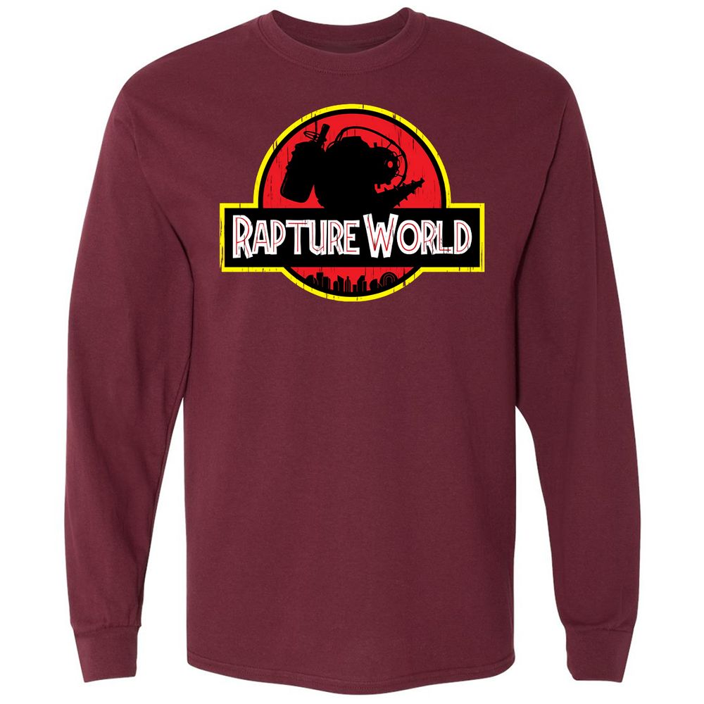 Long Sleeve T-Shirt - C778DHXG - Maroon - 11