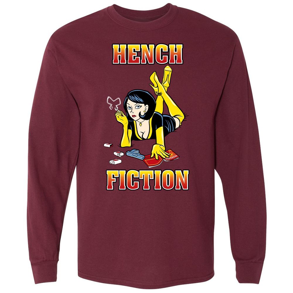 Long Sleeve T-Shirt - 951UM14Q - Maroon - 11