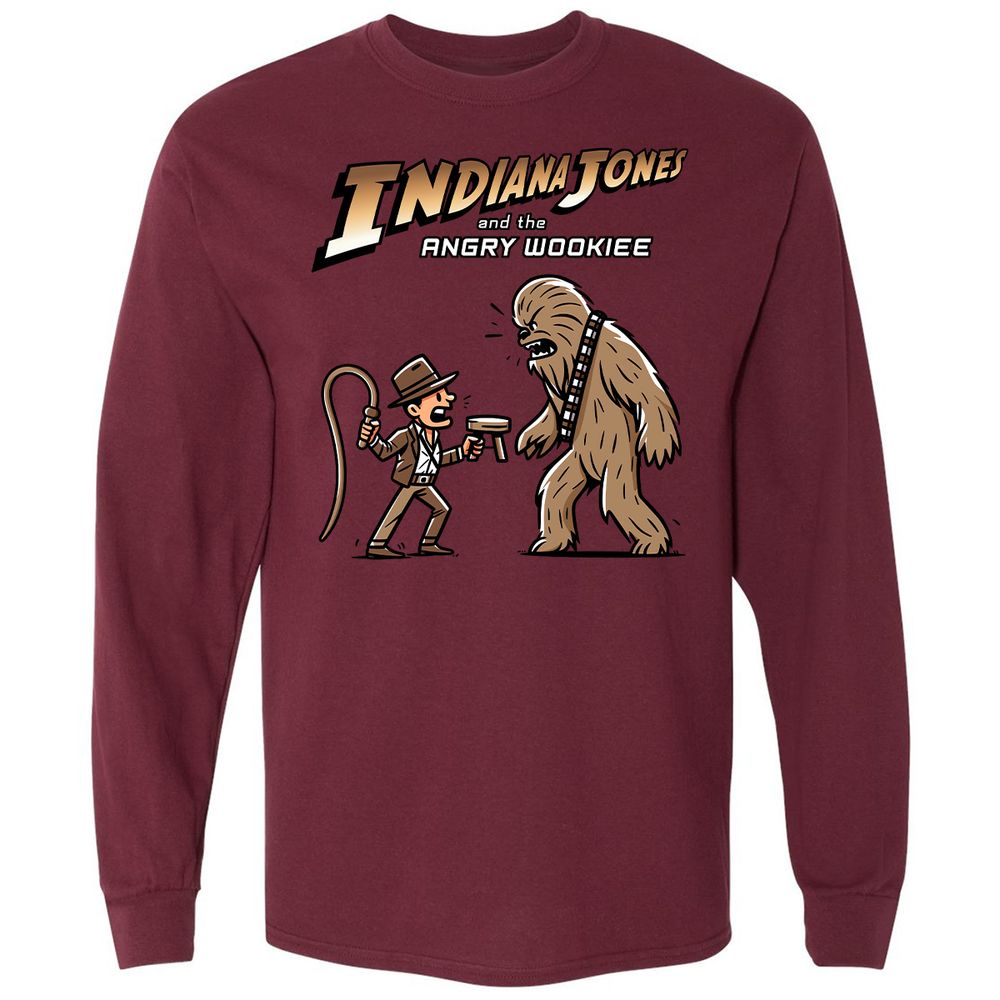 Long Sleeve T-Shirt - AHMX1Y5N - Maroon - 11