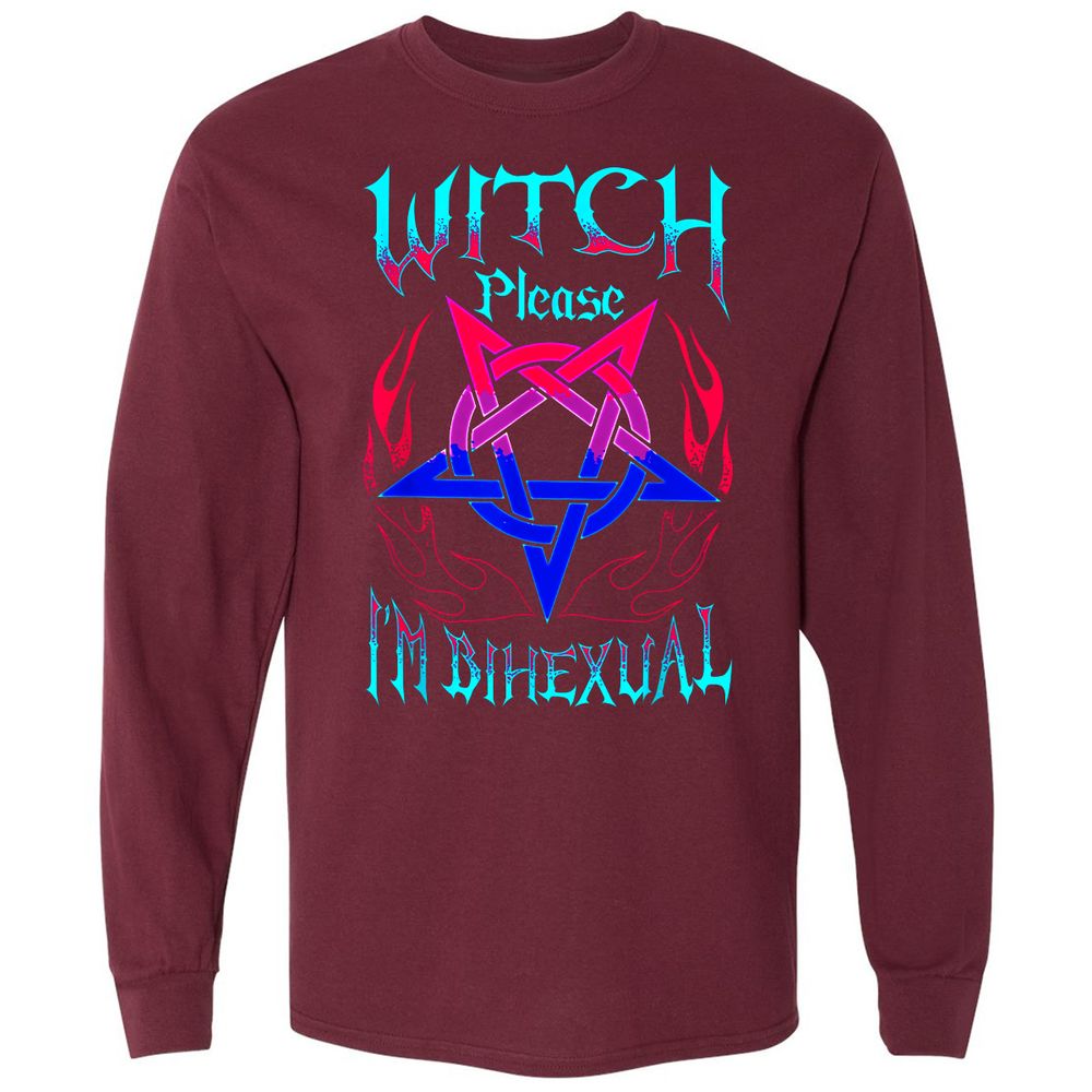Long Sleeve T-Shirt - 3SQL2MU1 - Maroon - 11
