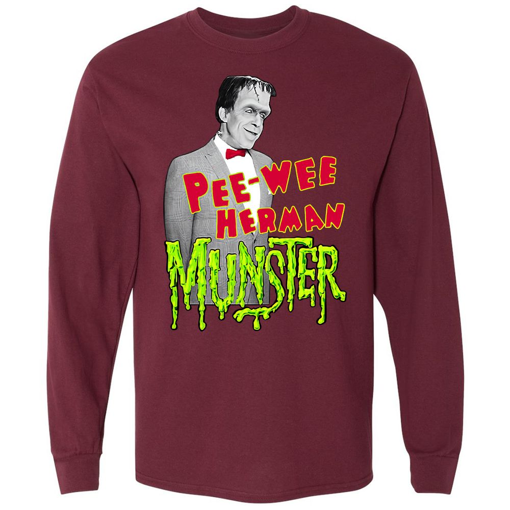 Long Sleeve T-Shirt - S73FN74B - Maroon - 11