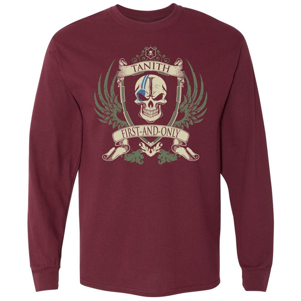 Long Sleeve T-Shirt - P9EYAN2A - Maroon - 11