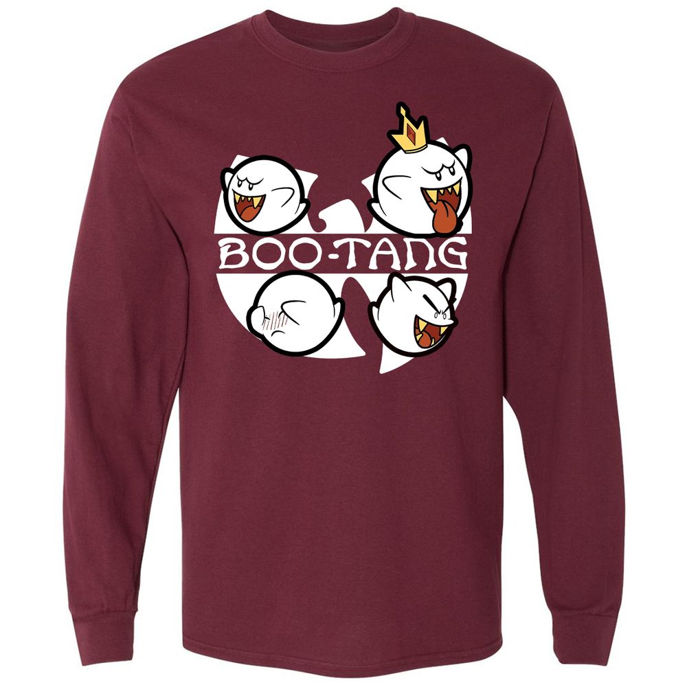 Long Sleeve T-Shirt - XK2BBS4K - Maroon - 11