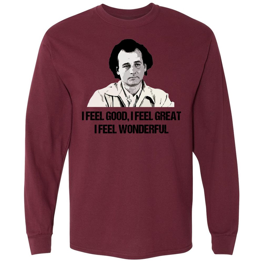 Long Sleeve T-Shirt - 1YTAXZ5U - Maroon - 11