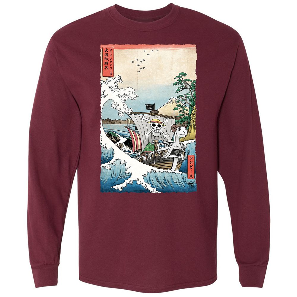 Long Sleeve T-Shirt - 739SSWL8 - Maroon - 11