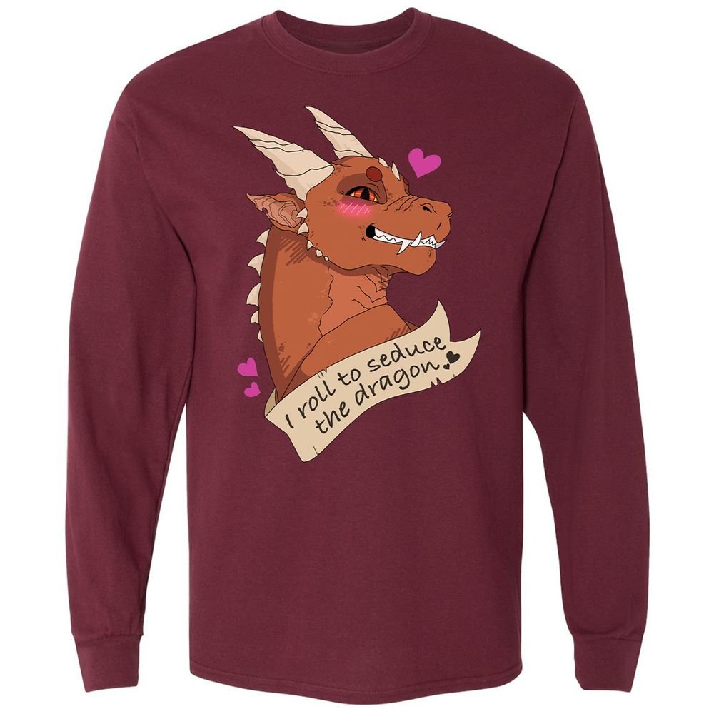 Long Sleeve T-Shirt - VKWZ4XCE - Maroon - 11