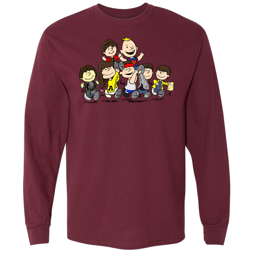 Long Sleeve T-Shirt - 52GC32H1 - Maroon - 11