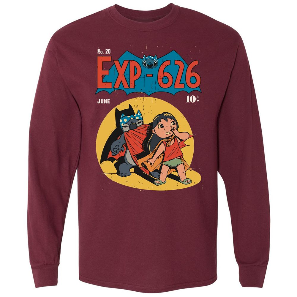 Long Sleeve T-Shirt - EPAZHW6W - Maroon - 11