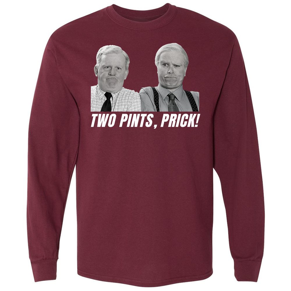 Long Sleeve T-Shirt - 1PUQZU3F - Maroon - 11