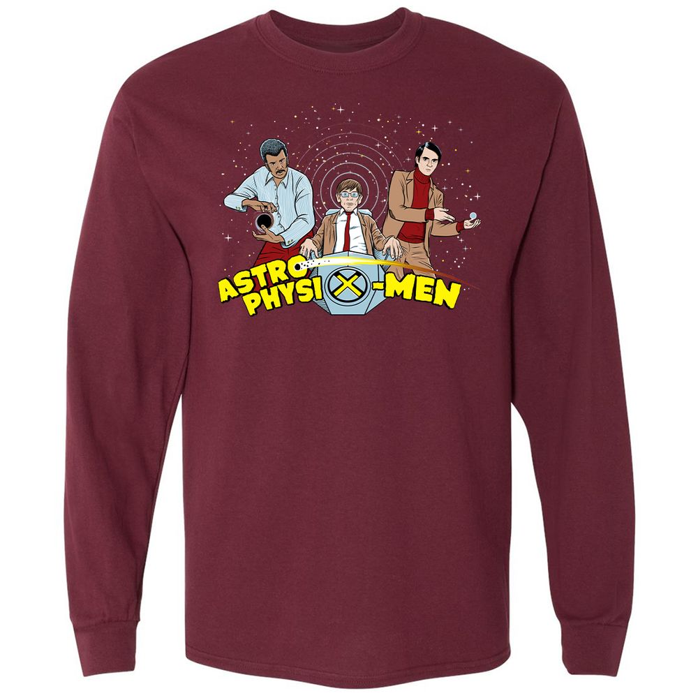 Long Sleeve T-Shirt - JP4DGX5M - Maroon - 11