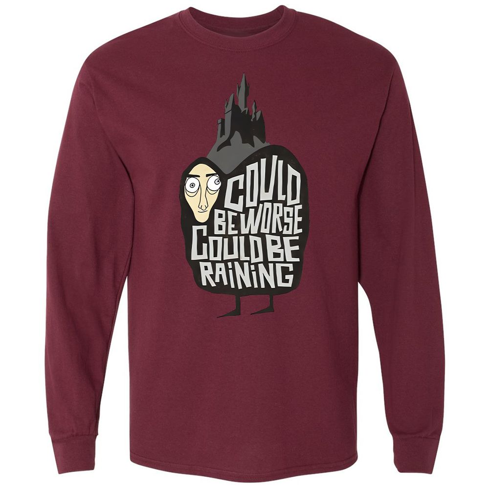 Long Sleeve T-Shirt - 4A5RDZ2T - Maroon - 11
